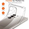Калъф за Samsung Galaxy S26 - Shockproof Clear Silicone MagSafe - Techsuit - Прозрачен