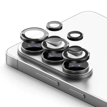 Протектор за камера за Samsung Galaxy S26 Ultra - Camera Lens Frame Glass (2 pack) - Ringke - Черен