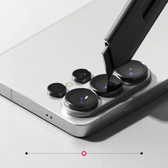 Протектор за камера за Samsung Galaxy S26 Ultra - Camera Lens Frame Glass (2 pack) - Ringke - Черен