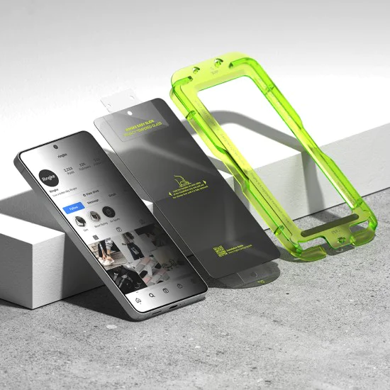 Протектор за Samsung Galaxy S26 Ultra - Easy Slide Tempered Glass (2 pack) - Ringke - Черен