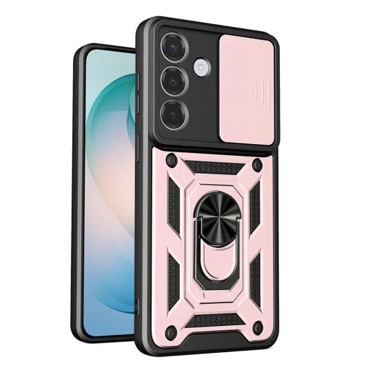 Калъф за Samsung Galaxy S26 Plus - CamShield Series - Techsuit - Розово злато
