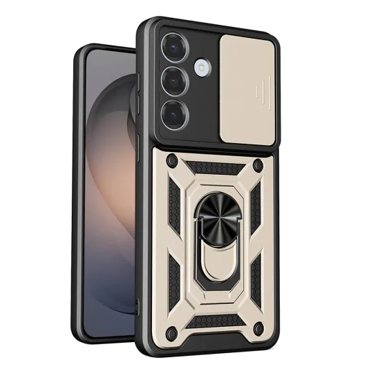 Калъф за Samsung Galaxy S26 - CamShield Series - Techsuit - Златист