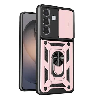 Калъф за Samsung Galaxy S26 - CamShield Series - Techsuit - Розово злато
