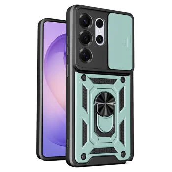 Калъф за Samsung Galaxy S26 Ultra - CamShield Series - Techsuit - Зелен
