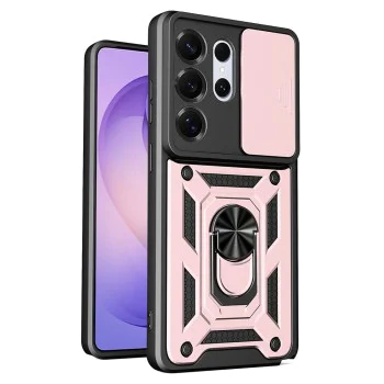 Калъф за Samsung Galaxy S26 Ultra - CamShield Series - Techsuit - Розово злато