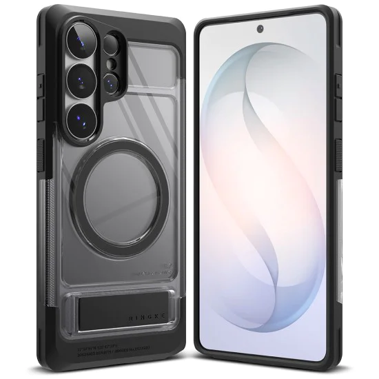 Калъф за Samsung Galaxy S26 Ultra - UX Magnetic - Ringke - Черен дим