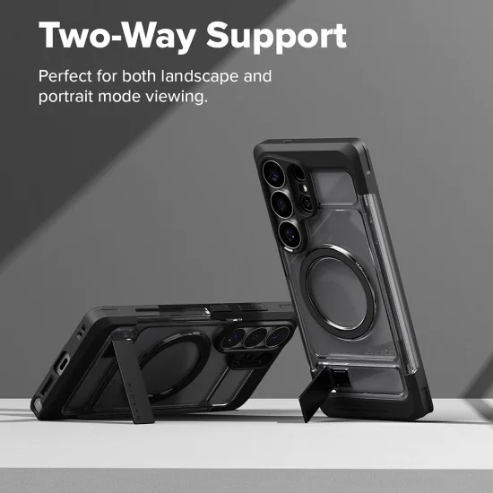 Калъф за Samsung Galaxy S26 Ultra - UX Magnetic - Ringke - Черен дим