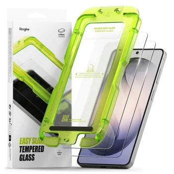 Протектор за Samsung Galaxy S26 Plus - Easy Slide Tempered Glass (2 pack) - Ringke - Прозрачен