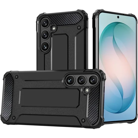 Калъф за Samsung Galaxy S26 Plus - Hybrid Armor - Techsuit - Черен