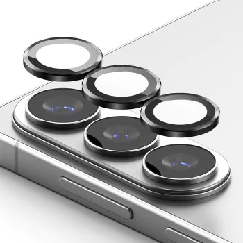 Протектор за камера за Samsung Galaxy S26 / S26 Plus - Camera Lens Frame Glass (2 pack) - Ringke - Черен