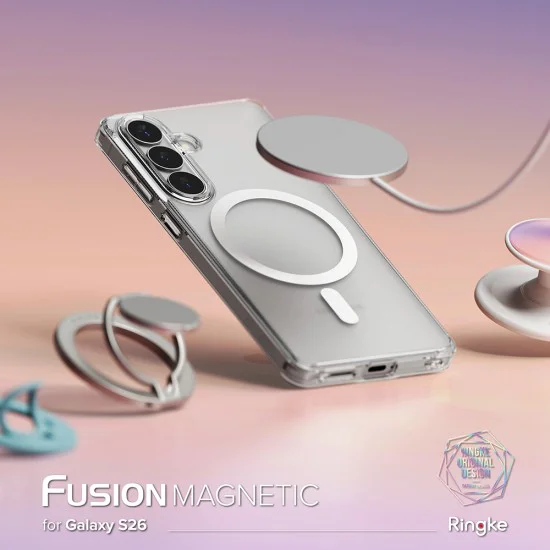 Калъф за Samsung Galaxy S26 - Fusion MagSafe - Ringke - Прозрачен