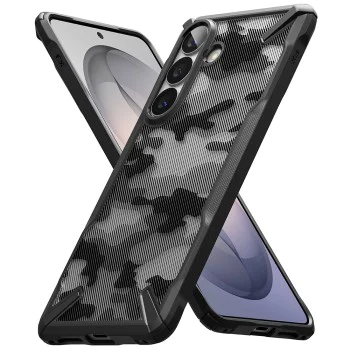 Калъф за Samsung Galaxy S26 Plus - Fusion X - Ringke - Камуфлажен черен