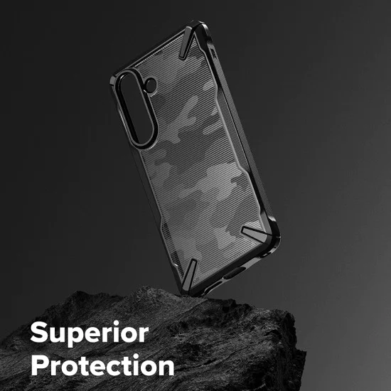 Калъф за Samsung Galaxy S26 Plus - Fusion X - Ringke - Камуфлажен черен