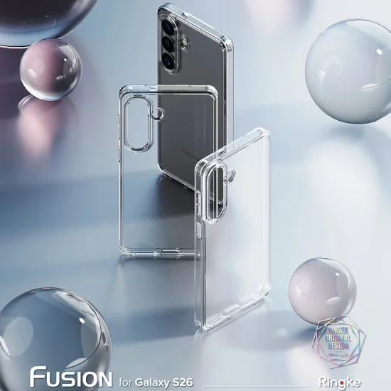 Калъф за Samsung Galaxy S26 - Fusion - Ringke - Прозрачен
