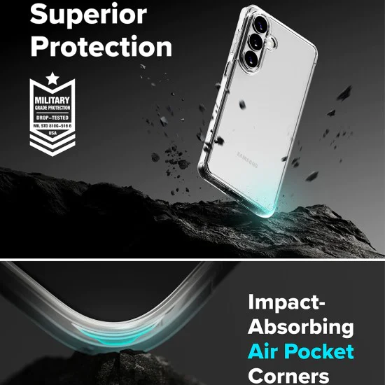 Калъф за Samsung Galaxy S26 - Fusion - Ringke - Прозрачен