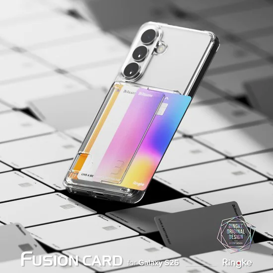 Калъф за Samsung Galaxy S26 - Fusion Card - Ringke - Прозрачен