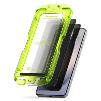 Протектор за Samsung Galaxy S26 - Easy Slide Tempered Glass (2 pack) - Ringke - Черен