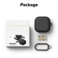 Калъф за Samsung Galaxy Buds 4 Pro - Silicone - Ringke - Черен