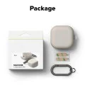 Калъф за Samsung Galaxy Buds 4 Pro - Silicone - Ringke - Stone