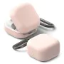 Калъф за Samsung Galaxy Buds 4 Pro - Silicone - Ringke - Розов пясък