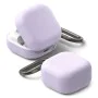 Калъф за Samsung Galaxy Buds 4 Pro - Silicone - Ringke - Светлолилав