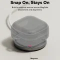 Калъф за Samsung Galaxy Buds 4 / Buds 4 Pro - Protection Case Onyx Magnetic - Ringke - Черен