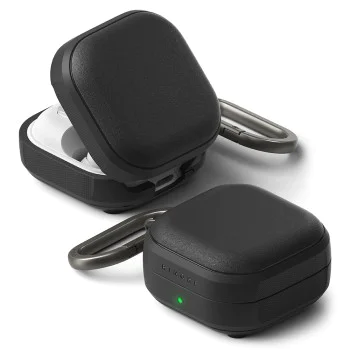 Калъф за Samsung Galaxy Buds 4 / Buds 4 Pro - Protection Case Onyx Magnetic - Ringke - Черен