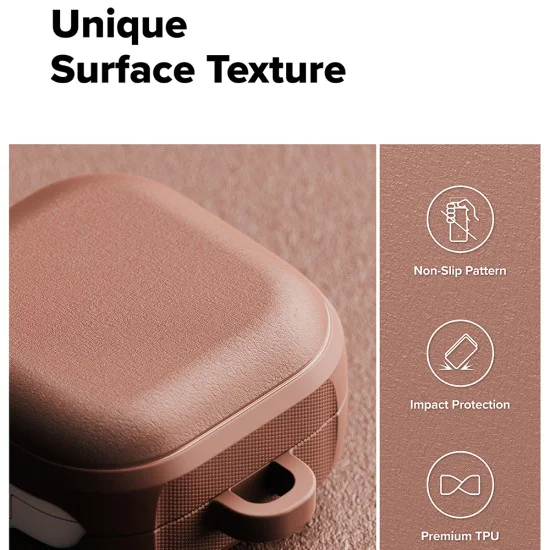 Калъф за Samsung Galaxy Buds 4 Pro - Protection Case Onyx Magnetic - Ringke - Constant Coral