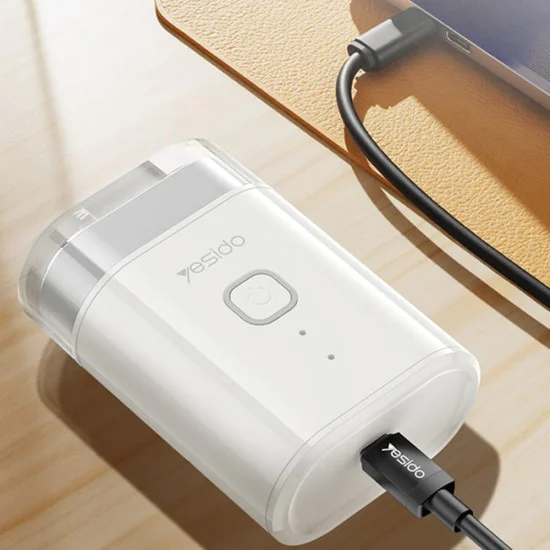 Електрическа самобръсначка Yesido MG20 - Type-C, 3200RPM, 400mAh - Бяла