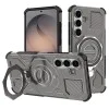 Калъф за Samsung Galaxy S26 - Carbon Shield PRO - Techsuit - Черен дим