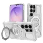 Калъф за Samsung Galaxy S26 Ultra - Carbon Shield PRO - Techsuit - Прозрачен бял