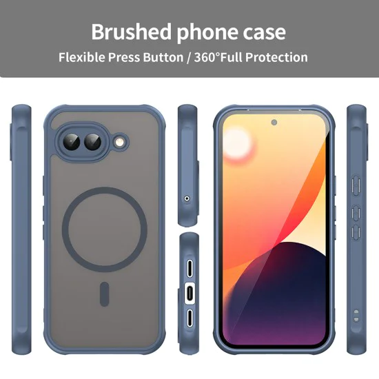 Калъф за Google Pixel 10a - HaloFrost II MagSafe - Techsuit - Син