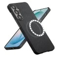 Калъф за Samsung Galaxy S26 Plus - Aramid Fiber MagSafe - Techsuit - Черен