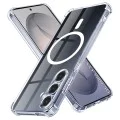 Калъф за Samsung Galaxy S26 Plus - Shockproof Clear Silicone MagSafe - Techsuit - Прозрачен