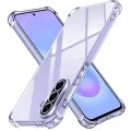 Калъф за Samsung Galaxy A57 5G - Shockproof Clear Silicone - Techsuit - Прозрачен