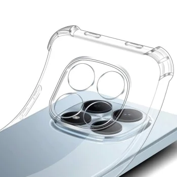 Калъф за Samsung Galaxy A57 5G - Shockproof Clear Silicone - Techsuit - Прозрачен