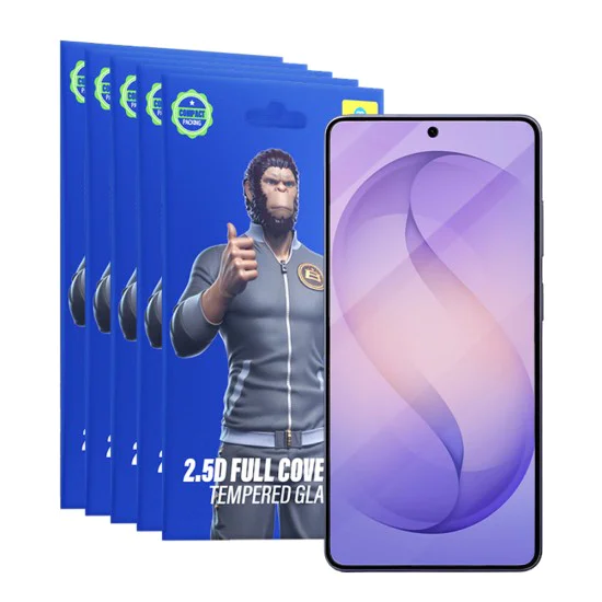 Протектор за Samsung Galaxy S26 Ultra - 2.5D Silk Full Cover HD Glass (5 pack) - Blueo - Черен