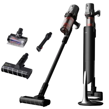 Прахосмукачка Deerma T30W XT Station (VCCS14A) - 2in1 дизайн, LED дисплей, 25000Pa, 450W, 2500mAh - Черна