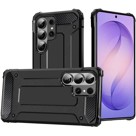 Калъф за Samsung Galaxy S26 Ultra - Hybrid Armor - Techsuit - Черен