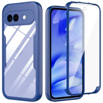 Калъф за Google Pixel 10a - ColorVerse 360 Series + Screen Protector - Techsuit - Син