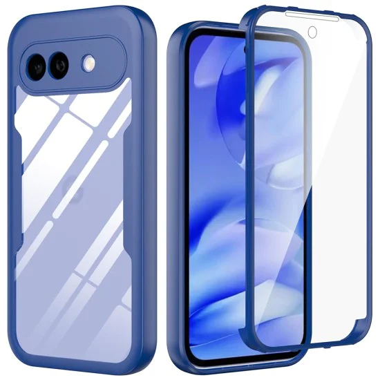 Калъф за Google Pixel 10a - ColorVerse 360 Series + Screen Protector - Techsuit - Син