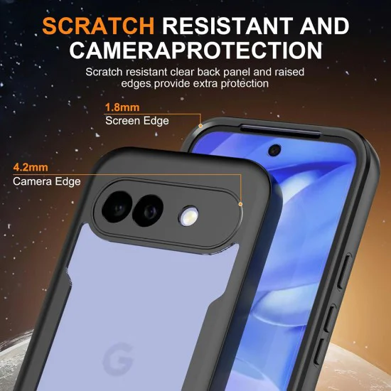 Калъф за Google Pixel 10a - ColorVerse 360 Series + Screen Protector - Techsuit - Черен