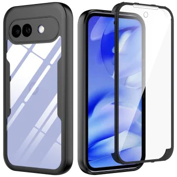 Калъф за Google Pixel 10a - ColorVerse 360 Series + Screen Protector - Techsuit - Черен
