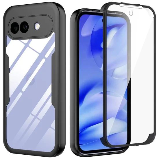Калъф за Google Pixel 10a - ColorVerse 360 Series + Screen Protector - Techsuit - Черен