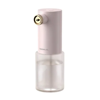 Електрически диспенсър за пяна Deerma CP01 - за грижа за кожата, 1200mAh, 5W, 300ml, IPX6, USB Type-C - Розов