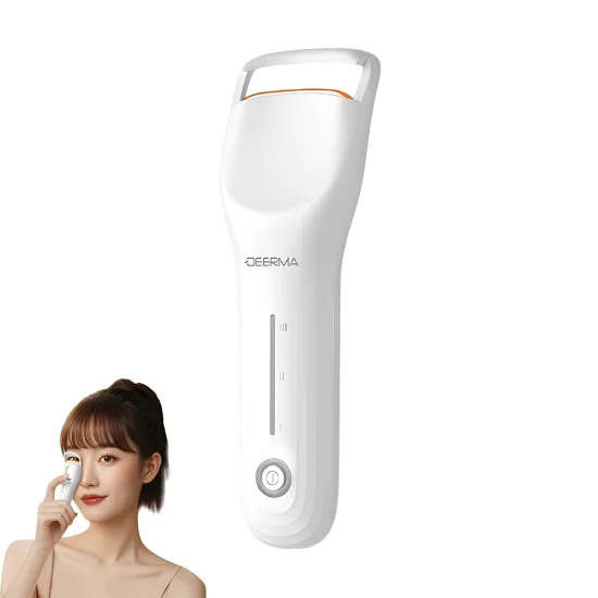 Извивачка за мигли Deerma JM01 - Bionic, 3 нива на топлинен контрол, 400mAh, 2W, термочувствителен силикон - Бяла