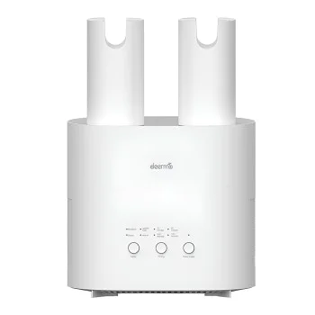 Сушилня за обувки Deerma (HX10W) - двойна, озонова стерилизация, 4 режима - Бяла