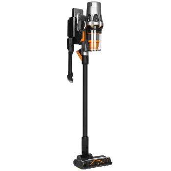 Прахосмукачка Deerma T50W XT Combo (VCDD17A) - HEPA филтър, 2100rpm, 600W, 2500mAh, 0,8л - Черна