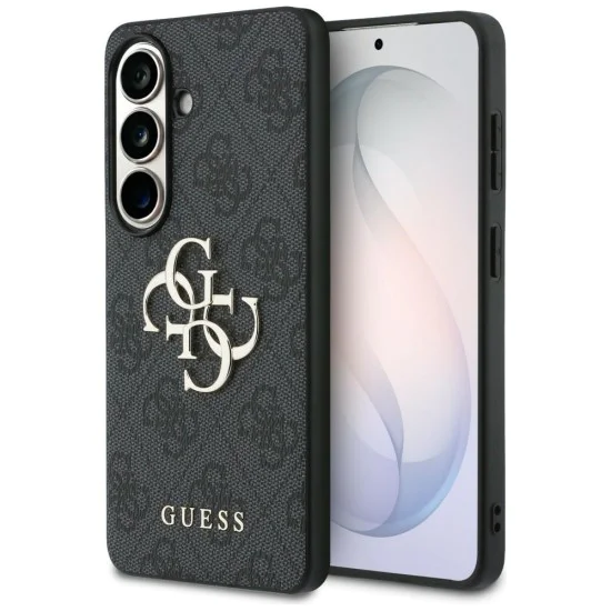 Калъф за Samsung Galaxy S26 - Hardcase 4G Big Metal Logo - Guess - Черен
