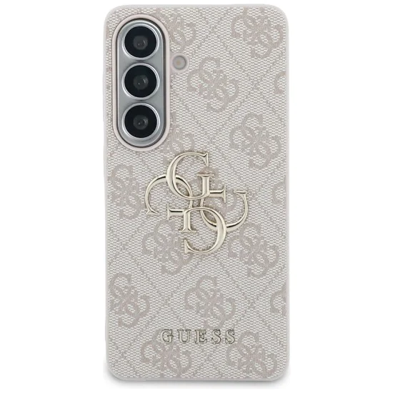 Калъф за Samsung Galaxy S26 - Hardcase 4G Big Metal Logo - Guess - Розов